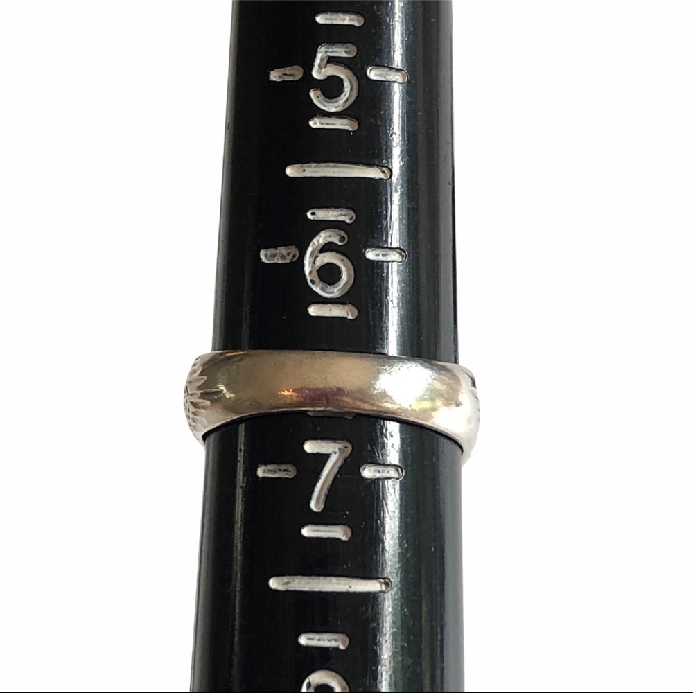 Vintage Siam Colorful Enamel Sterling Silver Ring - Picture 11 of 11